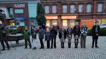 Harcerze z&nbsp;SP Niszczewy na stuleciu ZHP w&nbsp;Gniewkowie